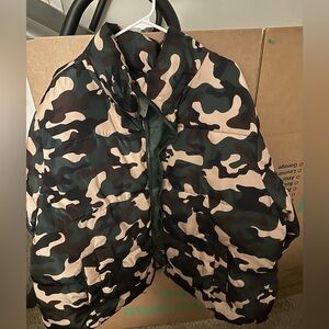 Camouflage Puffer Jacket